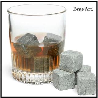 Gelo De Pedra Sabão Ideal Para Drinks E Whisky