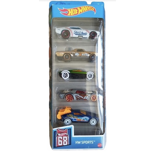 Hot Wheels Premium Cartela C/ 5 Carrinhos Mattel - Original