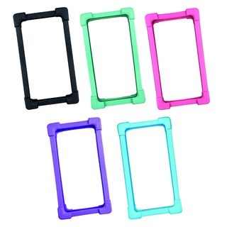 Kit 5 Capinhas de Celular Universal Anti-Impacto, Elástica, Bumper