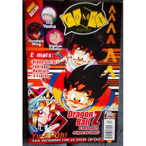 Revista Comix - 44 / Anime mangá Dragon Ball inu yasha gundam Yu Gi Oh