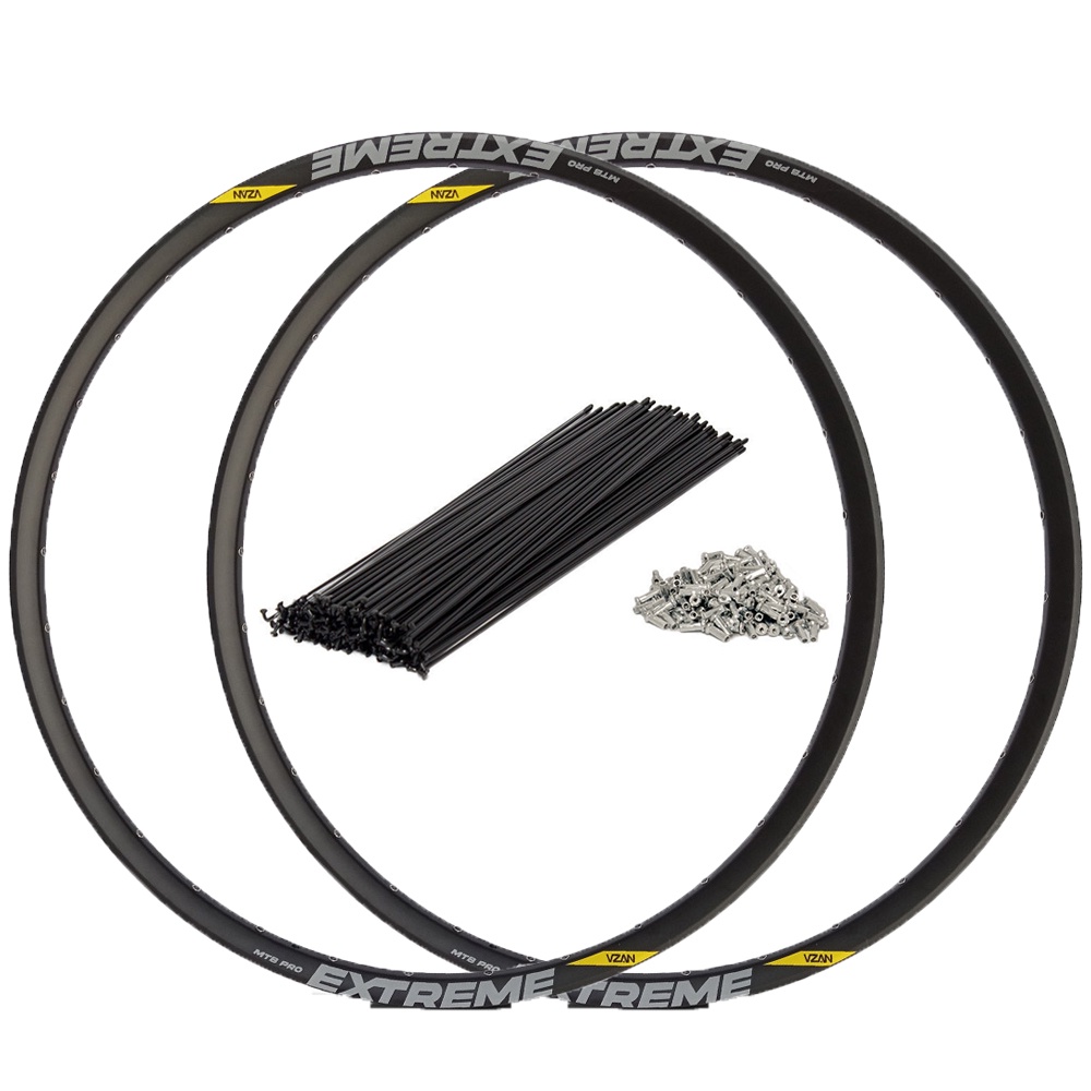 Kit Aro 29 Par Vzan Extreme Pro Disc 32f Tubeless Com Raios