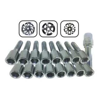 16 Parafuso Allen Mult P/ Roda Esportiva Corsa Gm 12 X 1,5mm