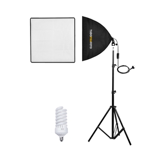 Estúdio Iluminação Júpiter 50x50 Tudoprafoto - 3 pçs 110v