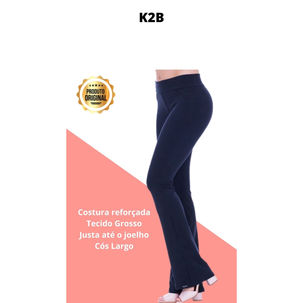 Calça Legging Cos Largo K2B PRETO