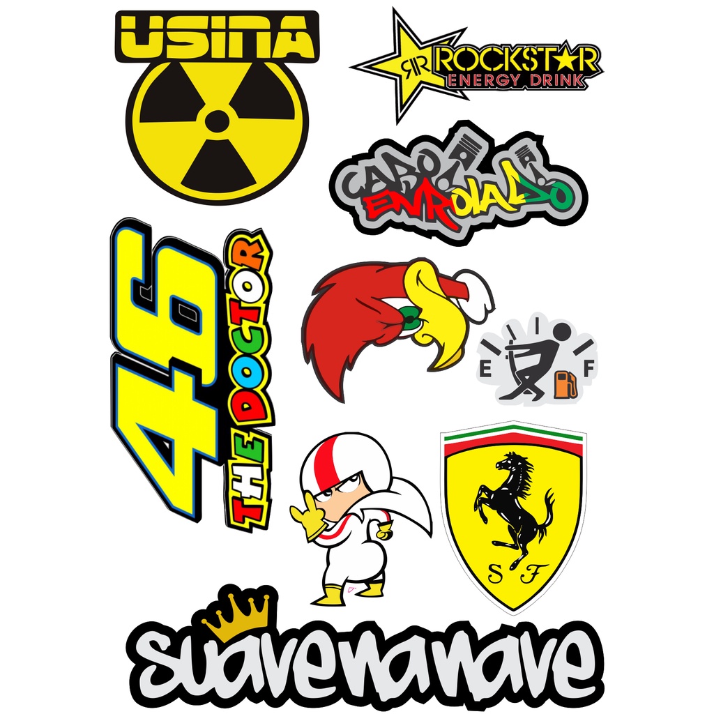 Autocollant Vintage Italie – MA3373 – Pour Auto, Moto, Tuning