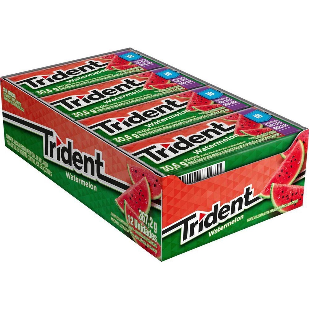 Chiclete Trident 18s MONDELEZ - 1 Caixa