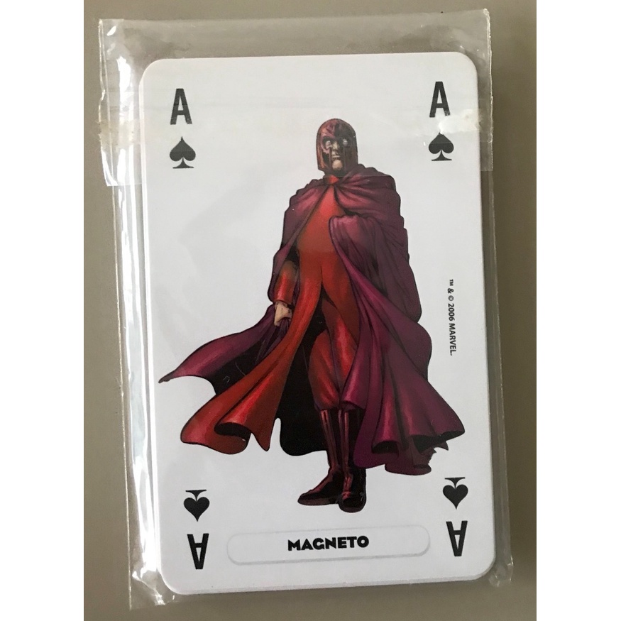Baralho Marvel Panini - Naipe Espadas - Vilões