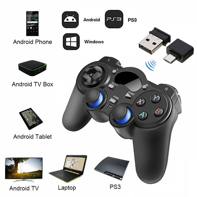 Controle Gamer Joystick Para Celular Pc Ps3 Android Gamepad Sem Fio Jogos  Fps Corrida