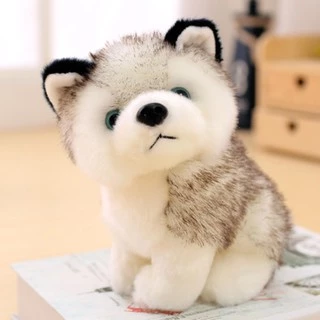 Cute husky hotsell four-inch plush toy mini