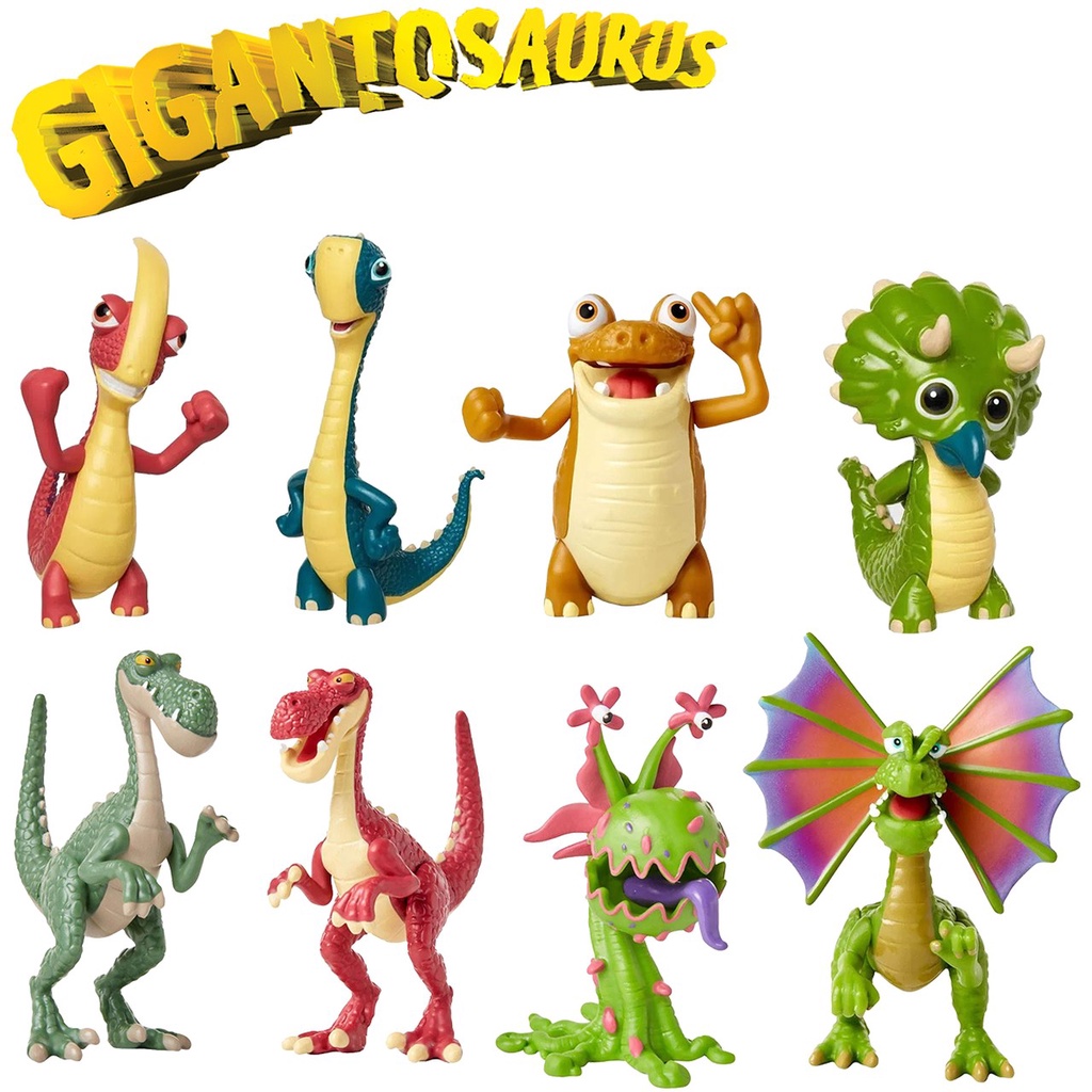 Mini Figura De Ação - 8 Cm - Dinossauro Gigantossauro Mimo | Shopee Brasil