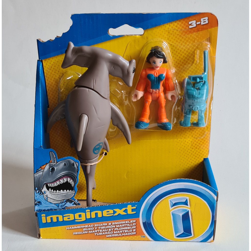 Imaginext store hammerhead shark