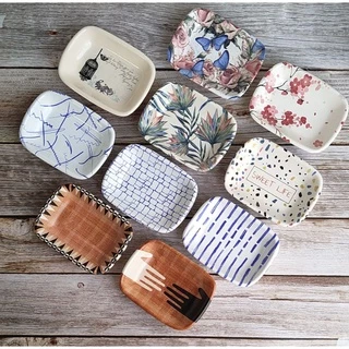 Pequenas Petisqueiras / Molheiras Decorativas em Cerâmica Várias Estampas