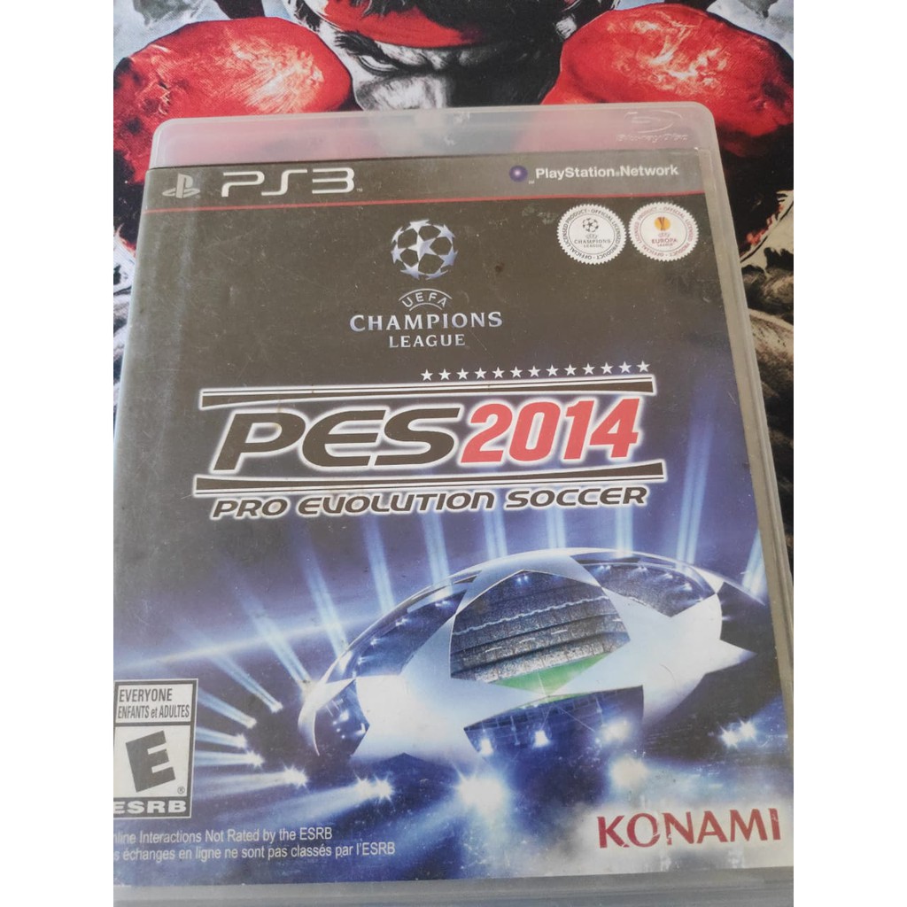 Jogo Ps3 Pro Evolution Soccer 2014