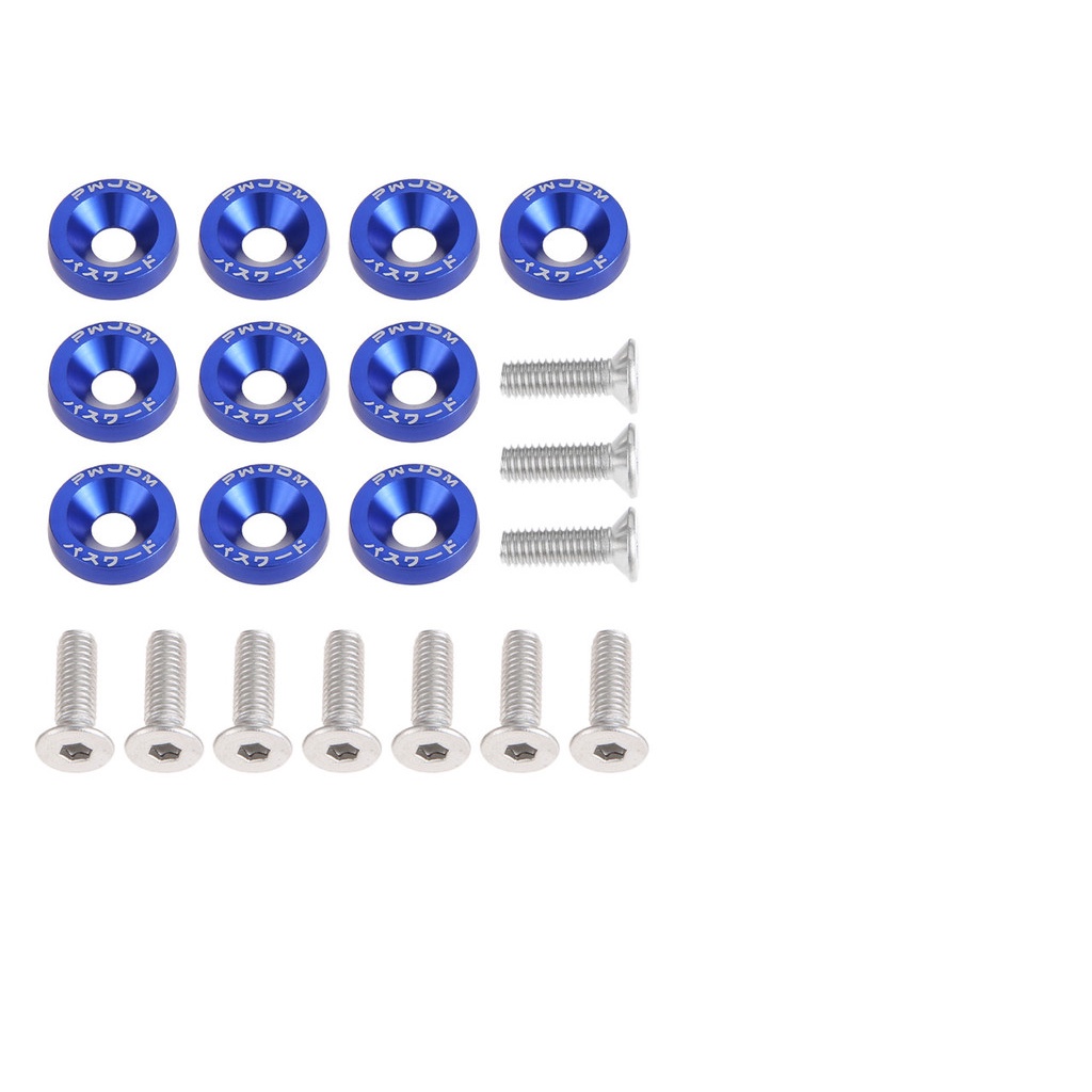 Kit com 10 Parafusos e Arruelas original PWJDM.