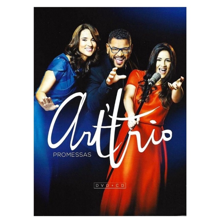 Art Trio Promessas DVD + CD (original) Shopee Brasil