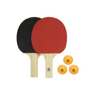 Kit Tenis de Mesa com 2 Raquetes e 3 Bolinhas n?40 485000