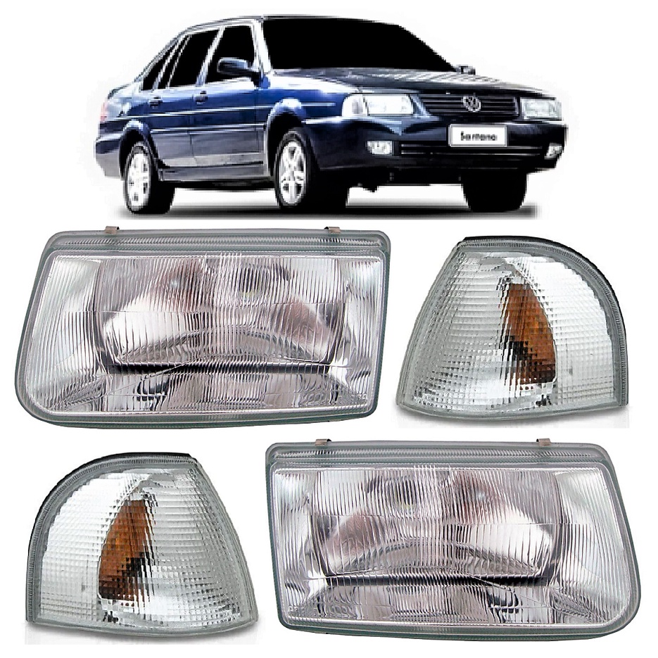 Farol Santana Quantum 98 99 2000 2001 2002 2003 2004 2005 2006 Vidro ...