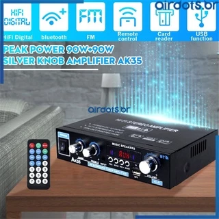Amplificador Bluetooth AK35 800W HIFI FM USB AK380 De Áudio Digital 110-240V Portátil