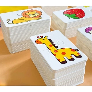 Inteligência Da Educação Infantil Cérebros Primeira Infância Baby Pairing-level Boys Girls Jigsaw Puzzle