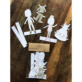 Bonecas de Papel - Casamento
