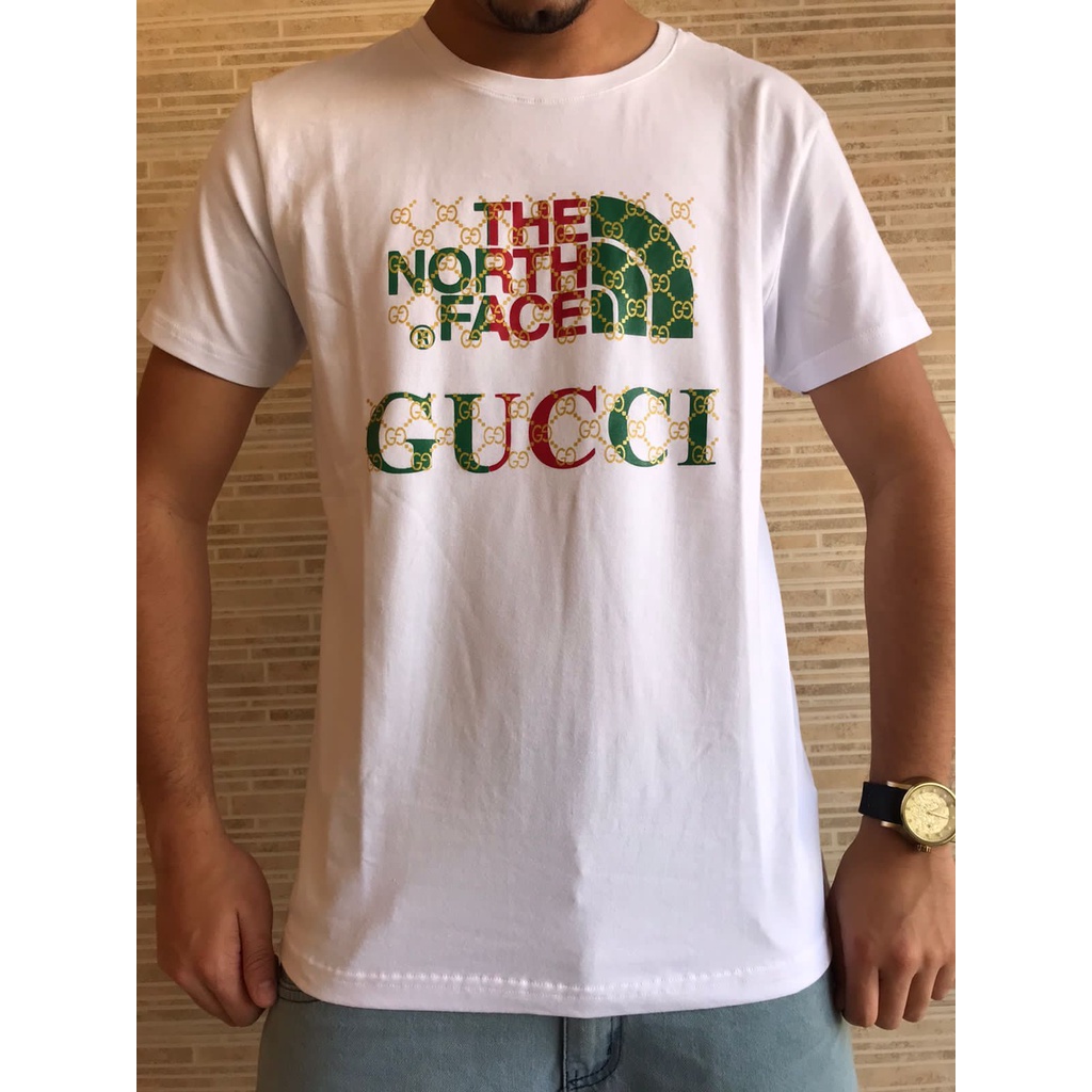 CAMISETA - GUCCI - grife - 40.1 PENTAADA - MELHOR MALHA DO BRASIL PREÇO DE  ATACADO