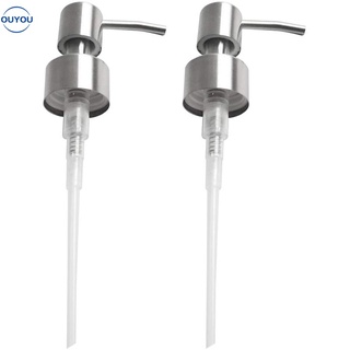 1 Peça Bico Dispensador De Bomba Manual De Aço Inoxidável 304 Com Tubo Flexível / Acessório De Cozinha / Banheiro OUYOU