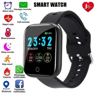 Smartwatch relógio smart watch i5 bluetooth c / tela touch / monitor fitness / cartão aco Y68/D20