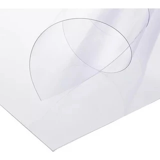 Chapa Placa Pvc Transparente Cristal 120cm X 60cm X 0,30mm