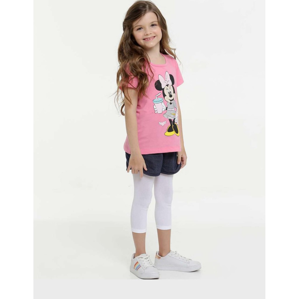 Look infantil com hot sale meia calça preta