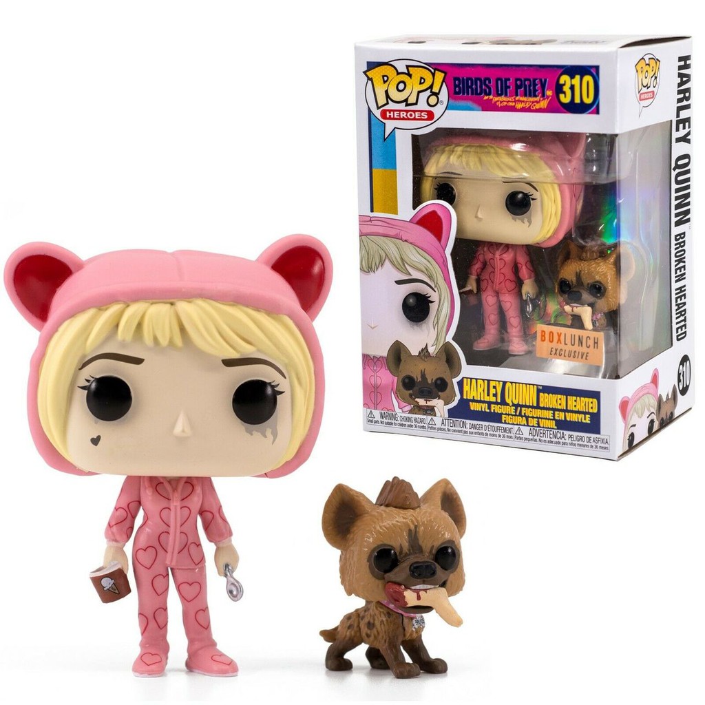 Funko Pop Harley Quinn Broken Hearted 310 Exclusivo BoxLunch (caixa ...