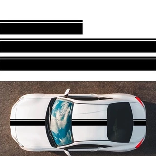 Decalque Universal De Carroceria Corrida Modificado Decoração Listras Para Carro