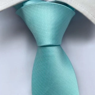 Gravata Azul Tifany Slim Para Padrinhos de Casamento Noivos