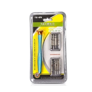 Conjunto de Chave de Fenda 8 Em 1 para Conserto de Smartphones Exbom - KLTE-676