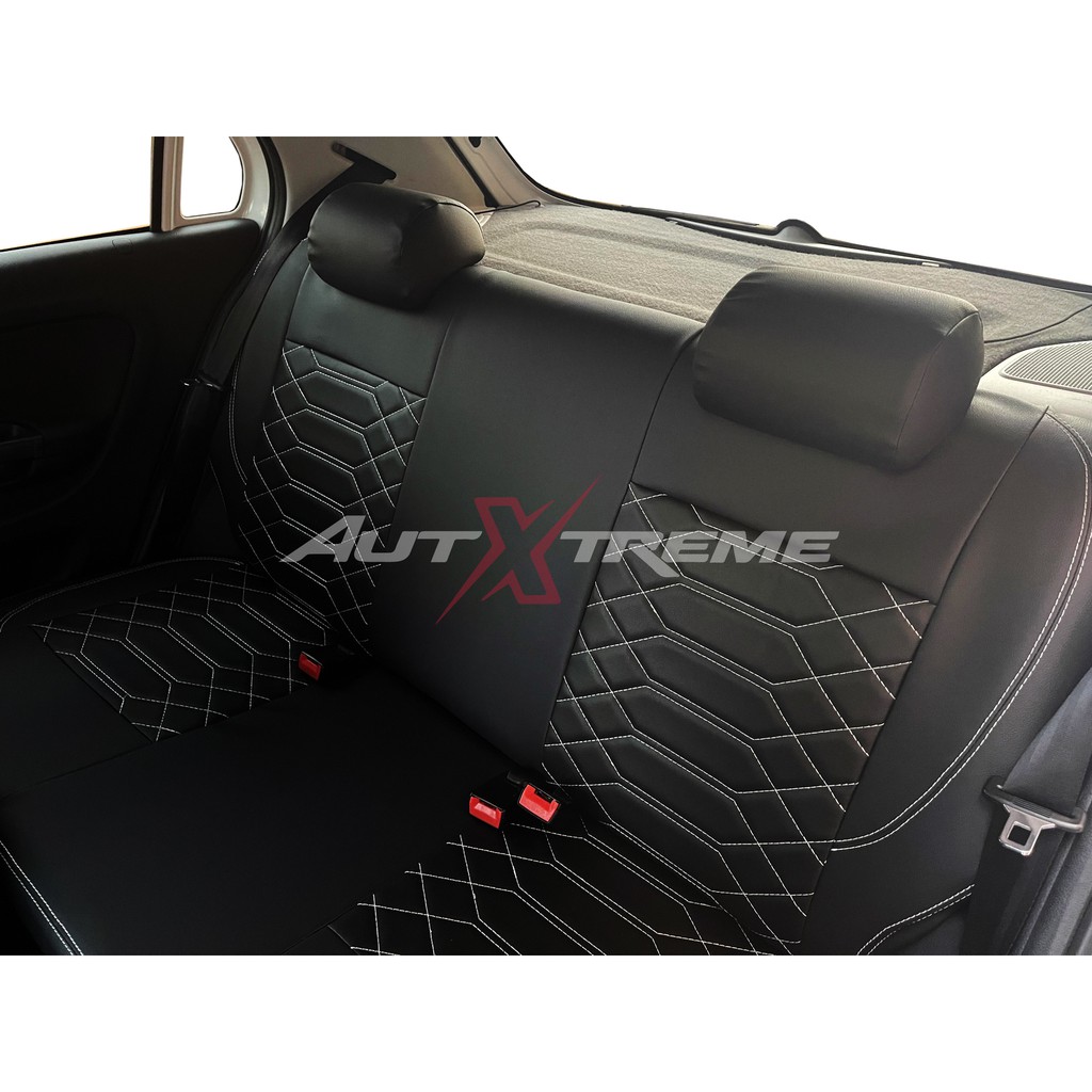 Capa de couro banco AutoXtreme Renault Duster 2012 2014 Encosto traseiro Inteiro