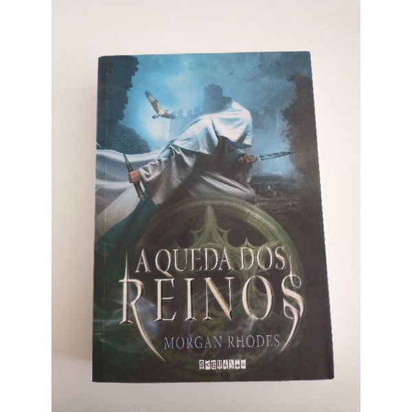 A queda dos reinos - Morgan Rhodes (marca página incluso) | Shopee Brasil