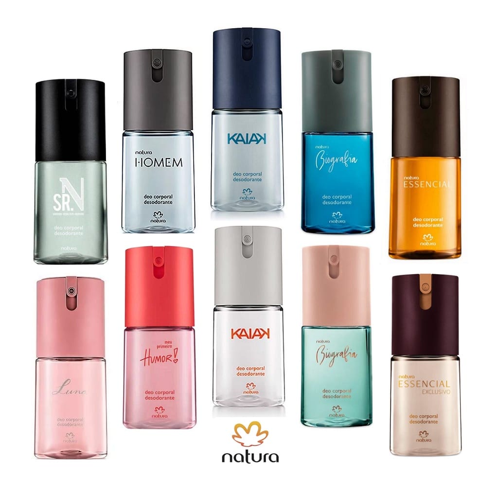 Desodorante Spray Deo Corporal Natura 100ml Masculino e Feminino Natura ...