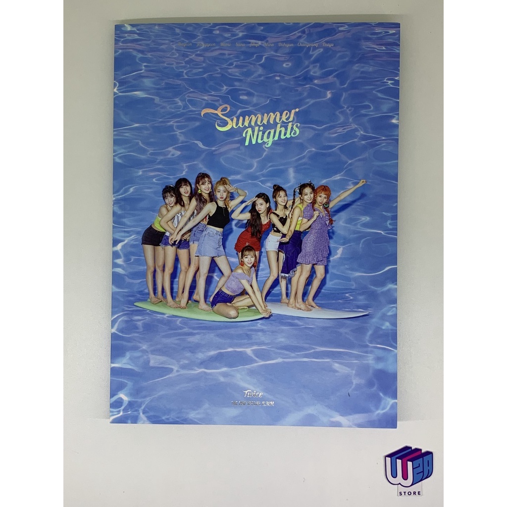 Twice Summer Nights Album TWICE - MONOGRAPH Summer Nights