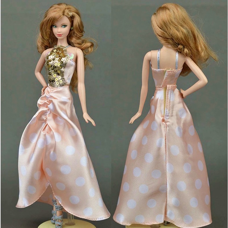 Vestidos E Roupinhas De Luxo Para Barbie + Par De Sapatos ! - R$ 13,50