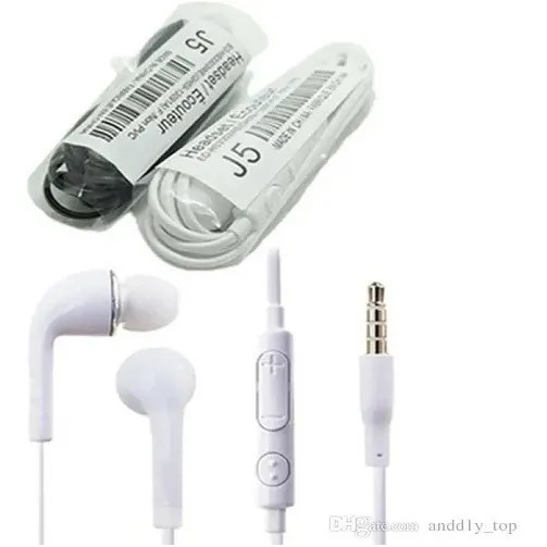 Fone De Ouvido Com Microfone Modelo J5 Plug P3 Promoção | Shopee Brasil