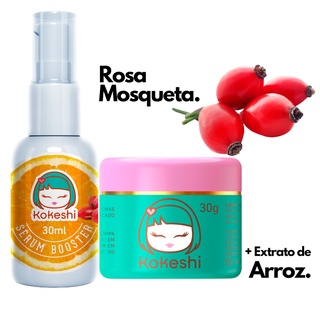 Kit Pele de Porcelana + Sérum Vitamina C Kokeshi - Hidratantes Faciais