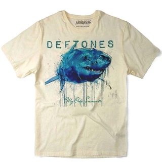 Camiseta Algodao Deftones Metal Alternativo Banda de Rock Bandas Musica Heavy Nervous