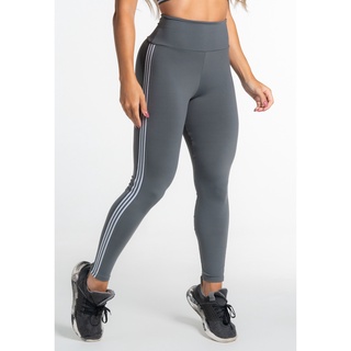 Calça Legging Poliamida Preta com Elástico Dmfit