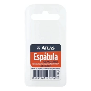 Espátula Plasticas Para Massa Corida Atlas 4,5cm