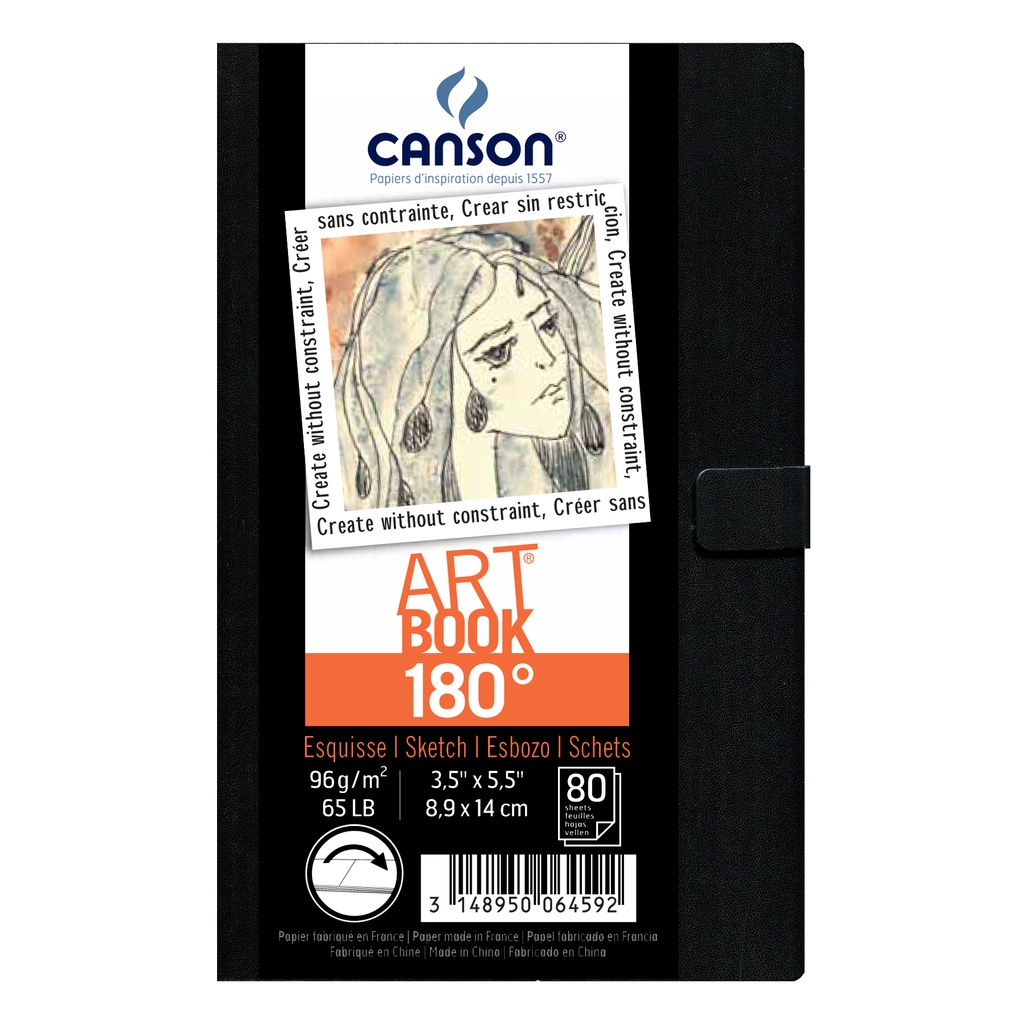 Carnet de Croquis 105 x 148 mm A6 CANSON ArtBook One