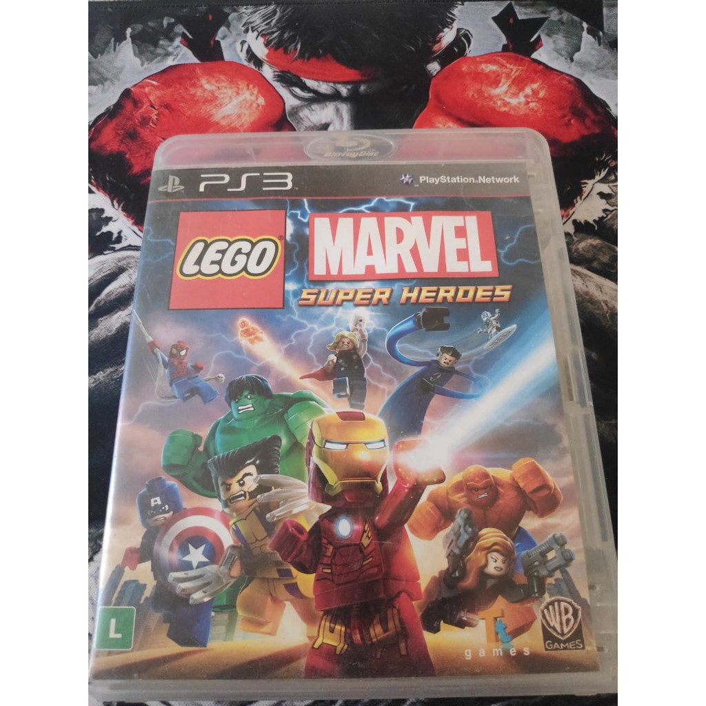 Jogo PS3 Lego Marvel Super Heroes