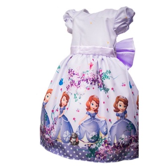 Princesa Sofia - Coleção de AnaGiovanna Vestidos Infantis