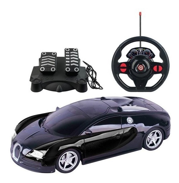 Carrinho Controle Remoto Racing Spark Azul E Preto Multikids - BR1339