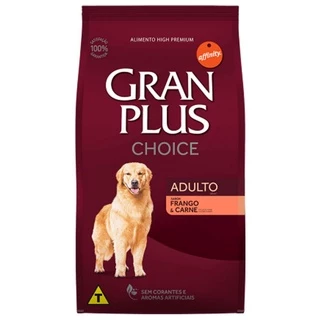 Ração Gran Plus Choice Cao Ad Fra Car 15Kg