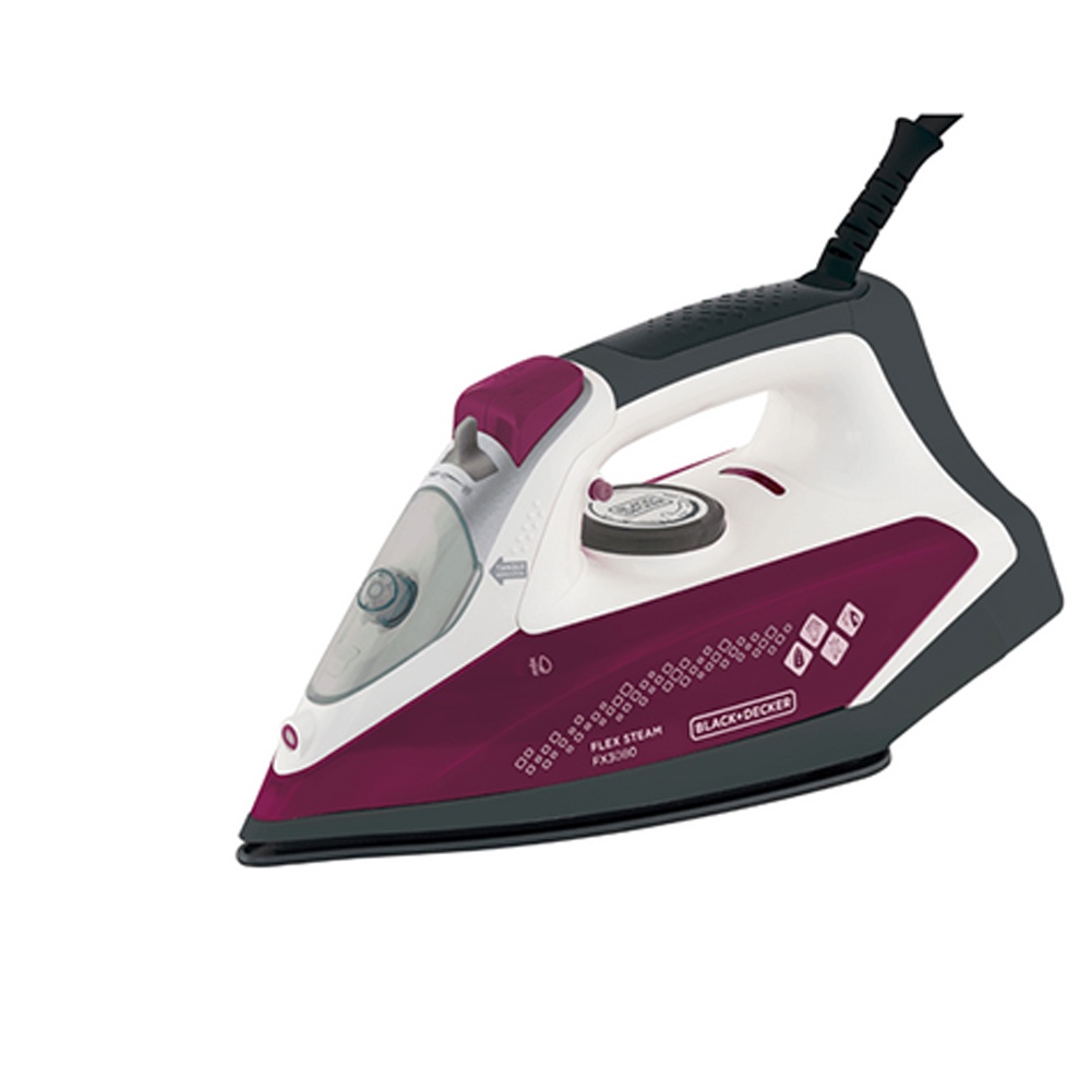 Ferro de Passar Roupas a Vapor Black+Decker C/ Base Ceramica | Shopee ...