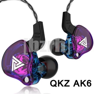 QKZ AK6 3.5mm Fone De Ouvido De Cobre driver Estéreo hifi Baixo Correndo Esportivo [Sem Caixa]